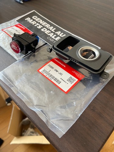 Genuine HONDA OEM CIVIC TYPE R FD2 FD1 07-09 Ignition Button Switch & Cover - Picture 11 of 13