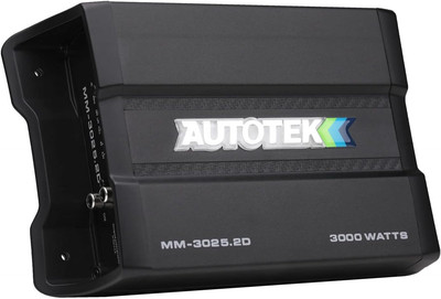 MM-3025.2D Mean Machine 3000 Watt Amplifier, Compact Bridgeable, 2 Channel Ampli