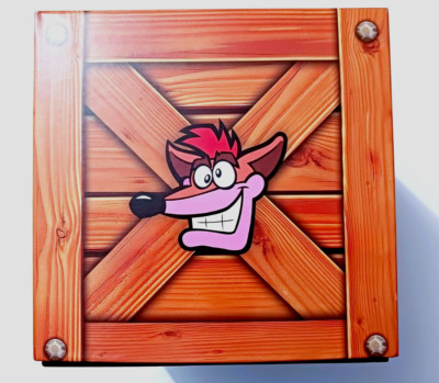  CRASH BANDICOOT LOOT COLLECTORS CRATE BOX ACCESSORIES LIMITED EDITION SET RARE 