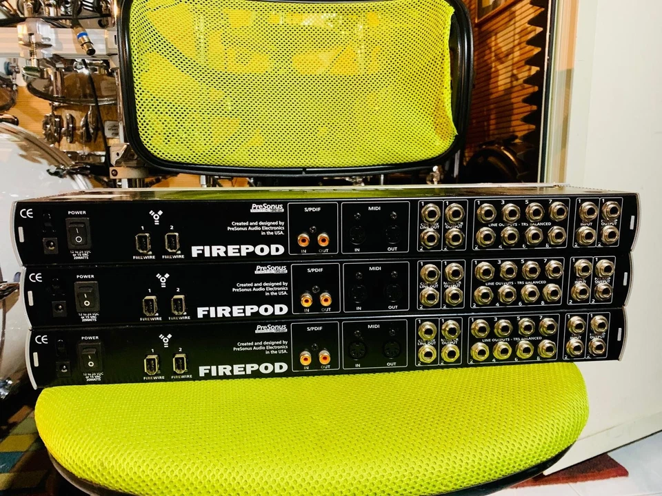 Presonus Firepod Firewire 24bit/96K scheda audio  8 ingressi microfonici 8 line - Immagine 2 di 3