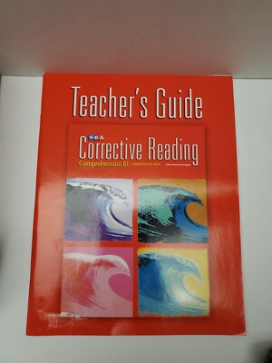 SRA Corrective Reading Comprehension Level B1 Teacher Guide