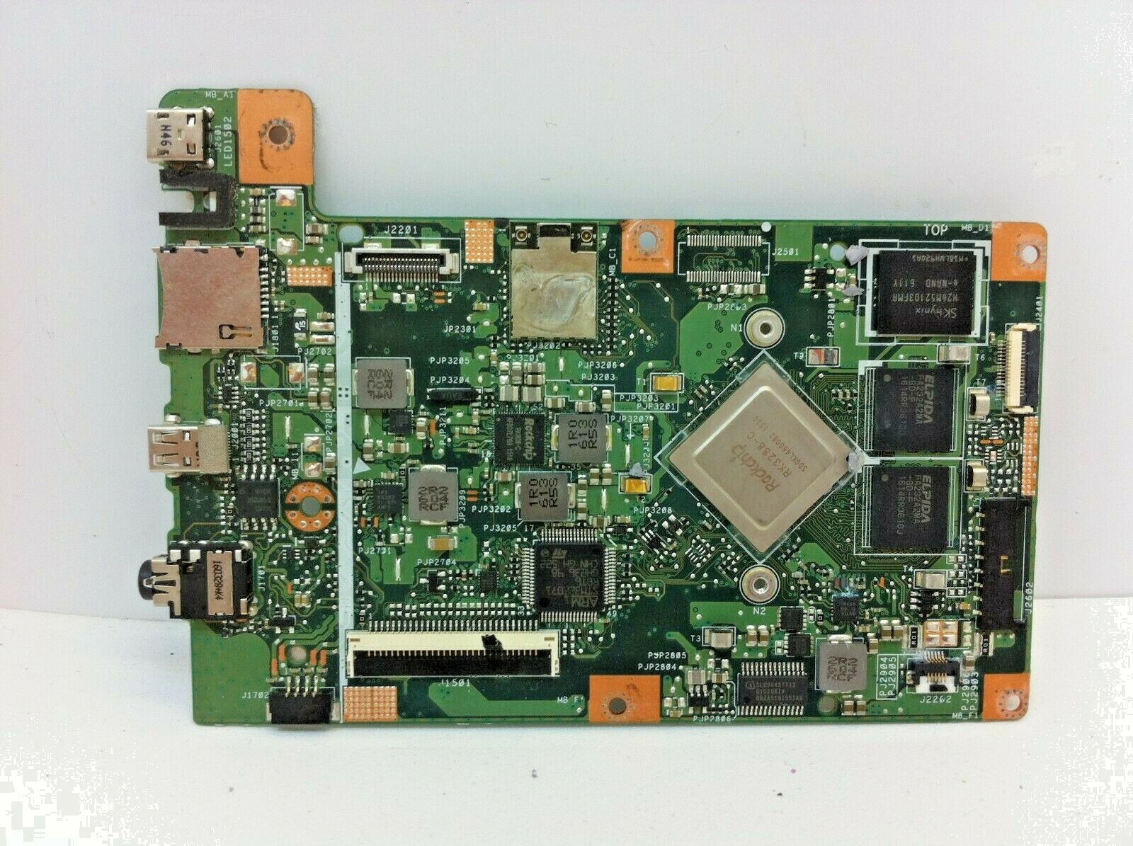 Asus Chromebook C201PA 11.6 RK3288 Motherboard 60NL0910 MB1300 AS-IS-image