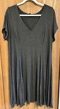 Torrid Women’s Mini Jersey Skater Dress Size 1 Gray
