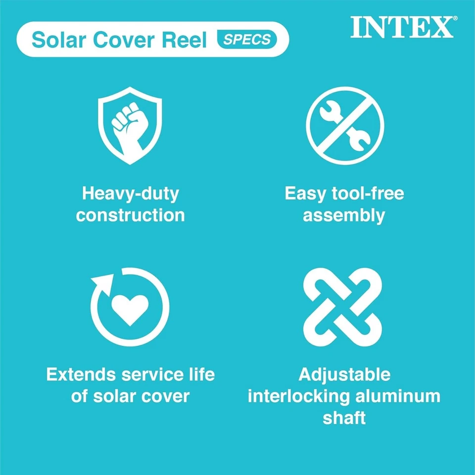 Intex 28051 Solar Cover Roller - Image 3 of 4