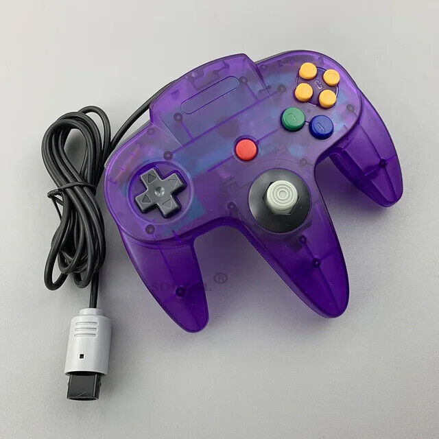 NEW Nintendo 64 N64 Limited Clear Light Purple Custom NEW Nintendo 64 N64 Limited Clear Light Purple Custom