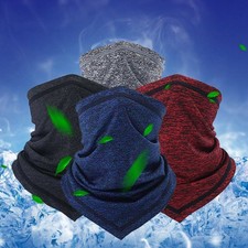 Cooling Neck Gaiter Face Cover Scarf UV Protection Windproof Mask for Men Women