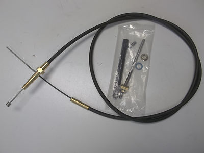 BRAVO 1  2  3  LOWER SHIFT CABLE KIT WITH HARDWARE one two three fast shipping