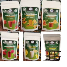 ORGANIC FRUIT POWDER Pineapple Banana Papaya Carrot Beet Smoothie Sugar Free New