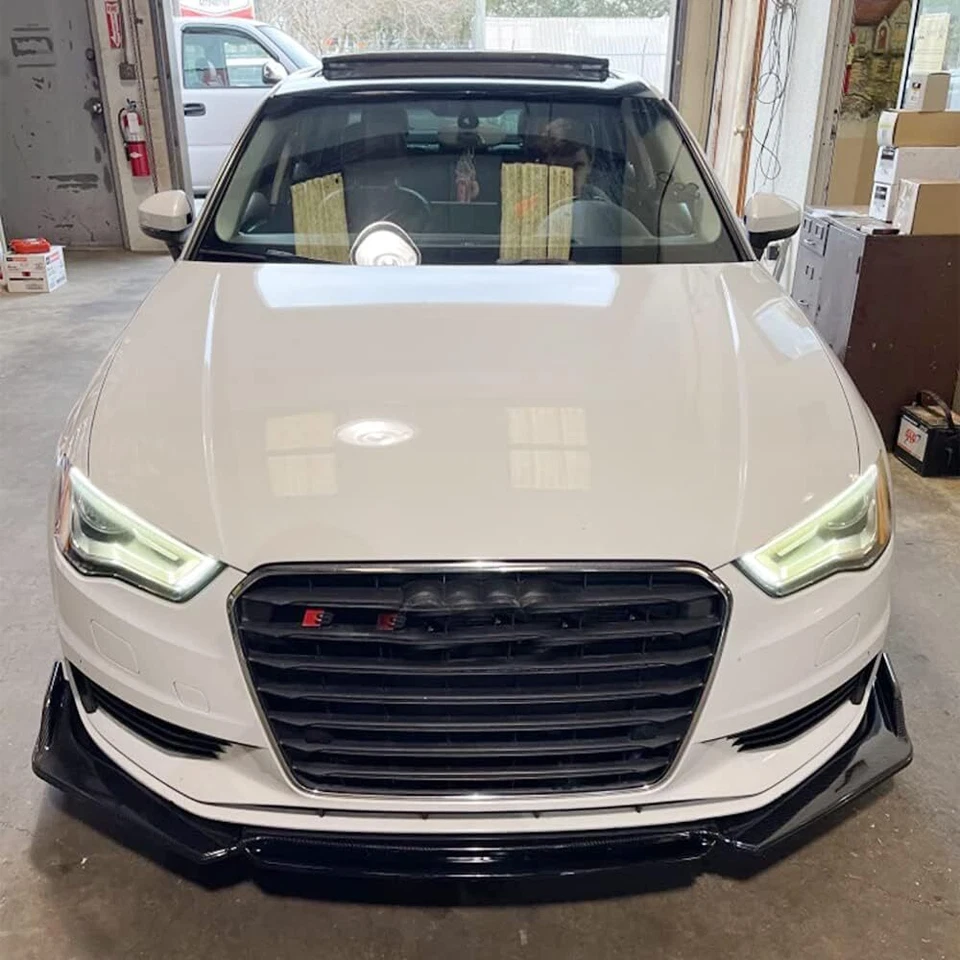 Front Bumper Lip Spoiler Splitter Body Kit Gloss Black For Chevrolet Malibu 2000 - Изображение 4 из 4