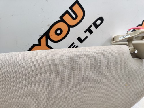 2007 VOLVO XC90 LEFT FRONT SUN VISOR - Picture 8 of 9