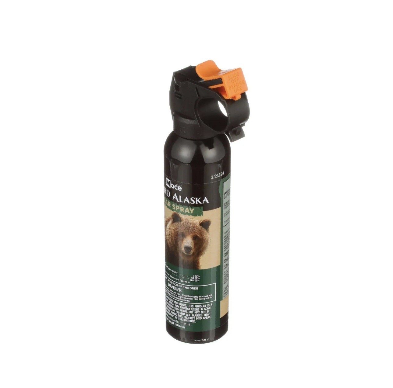 Mace Guard Alaska Bear Spray Deterrent (9 oz) & FREE Nylon Canister
