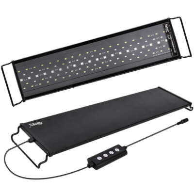 hygger 12 18 24 30 36 48'' Aquarium Light Over-Head 24/7 Timer Full Spectrum
