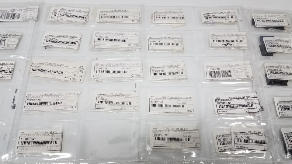 Vintage Digi-Key 500+ Lot Lead Ferrite chip Fixed SMD Inductors various sizes - Image 3 of 4