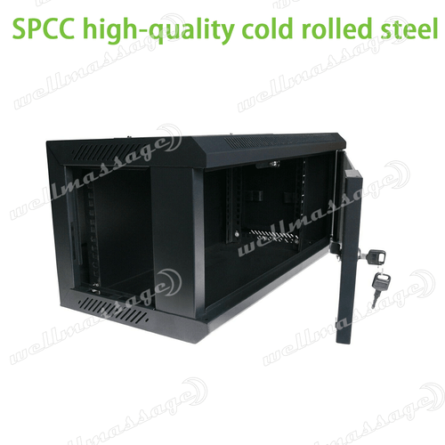6RU 9RU 12RU 19" in Wall Mount Cabinet Server Rack Data Network Comms 450mm Deep - Picture 9 of 16