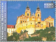 UN Vienna #Mi355 MNH 2002 Wachau Melk Abbey Austria World Heritage [306]