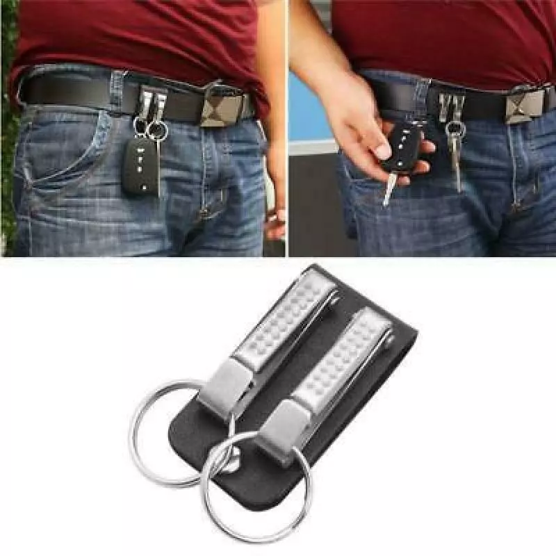 Belt best sale key holder