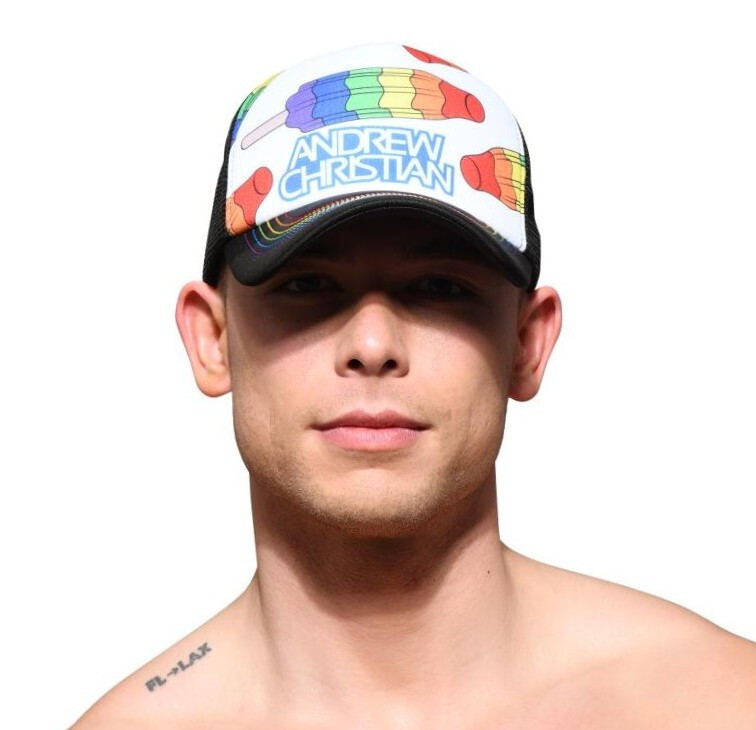 ANDREW CHRISTIAN Pride Popsicle Cap, Multicoloured