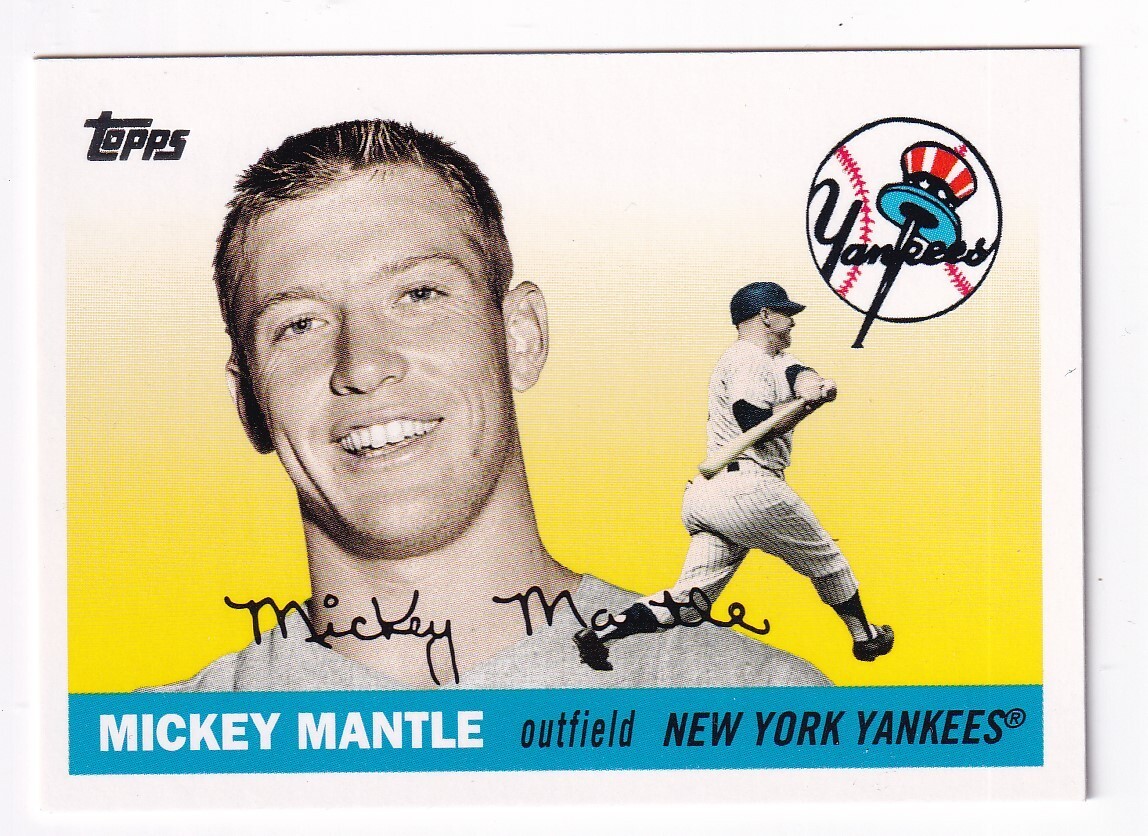 Mickey Mantle 2008 Topps Card #MMS-49 | eBay