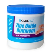 CareAll Zinc Oxide 20% Skin Protectant Barrier Ointment 15 oz. Provides ⭐️⭐️⭐️⭐️