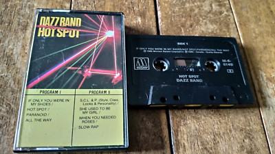 DAZZ BAND - HOT SPOT - CASSETTE TAPE ALBUM 1985