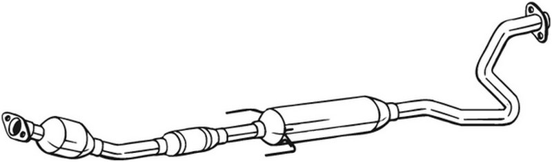 78 CV CATALIZZATORE PER TOYOTA Prius 2 VOL/Cod Sp W2 1.5 Hybrid KW 57 CV 78