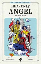 Heavenly Angel Oracle Deck 50 Celstial Cards 64 Page Full Color Guidebook