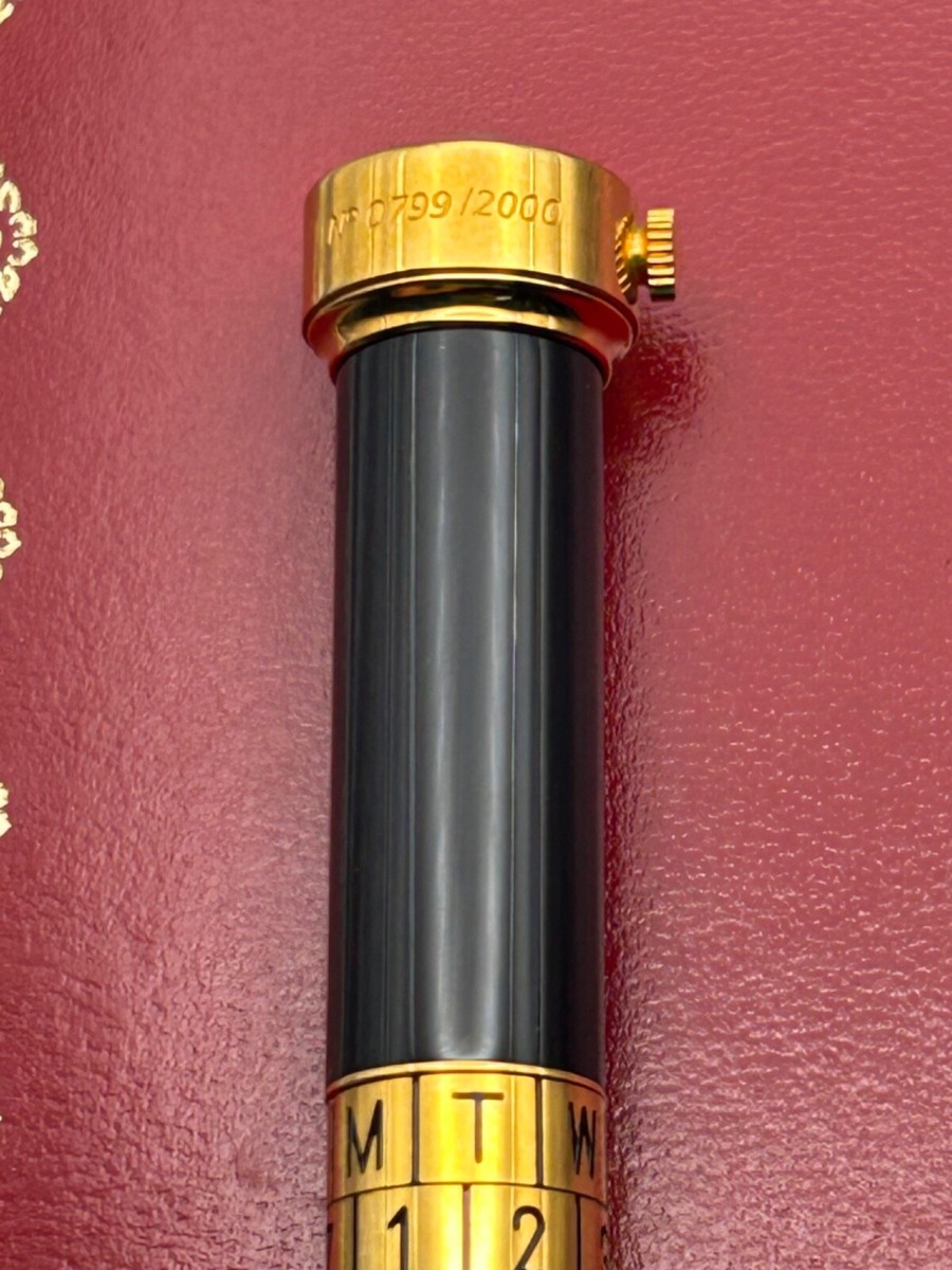 Cartier Perpatual Calendar Limited Edition 2000 Ballpoint Pen-New