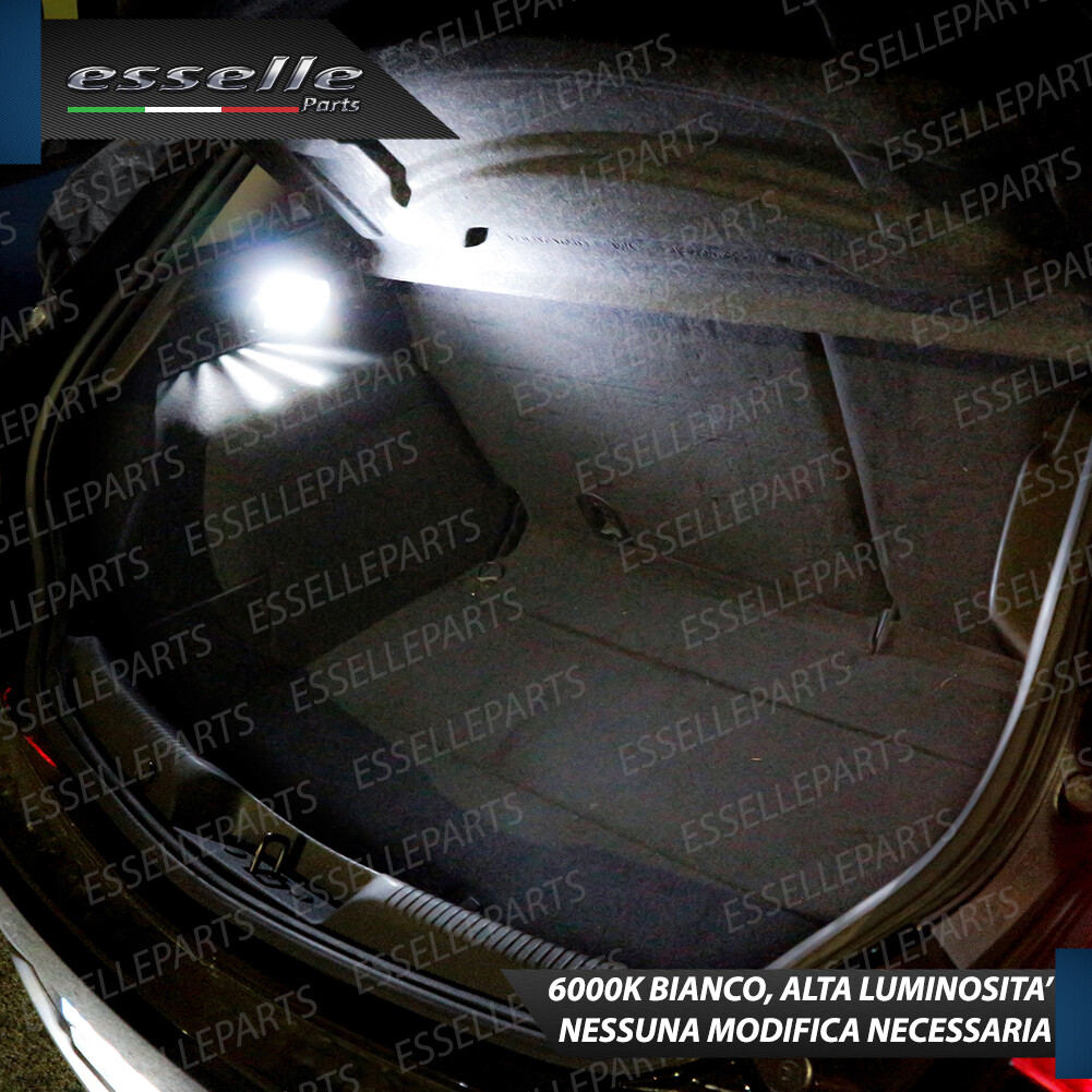 RECAMBO Illuminazione a LED per bagagliaio compatibile con Ford Focus MK3 | anno di costruzione 2011-2018 | CAN-Bus senza errori | SMD, efficiente, basso consumo energetico | alta luminosità | facile