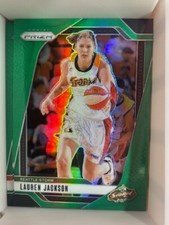 2024 Panini Prizm WNBA - Lauren Jackson #108 Green Prizm