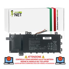 Batteria compatibile con Asus Vivobook 14 X409UA-EK361TS X415EA-EB851T 4150mAh