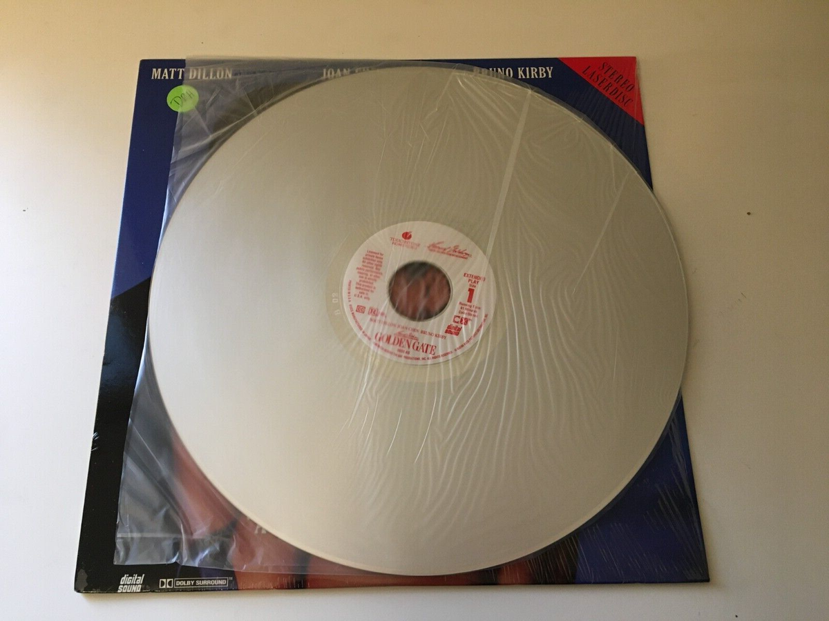 Golden Gate Laserdisc LD Movie Matt Dillon Joan Chen Bruno Kirby