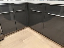 IKEA Blankett  2 Pack Drawers Pulls Cabinet Handle 202.262.15 Size 18" Aluminum