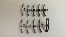 1955 1956 Chevy Belair 210 150 Hood To Cowl Seal Clips 1955-57 Chevy Truck Gmc