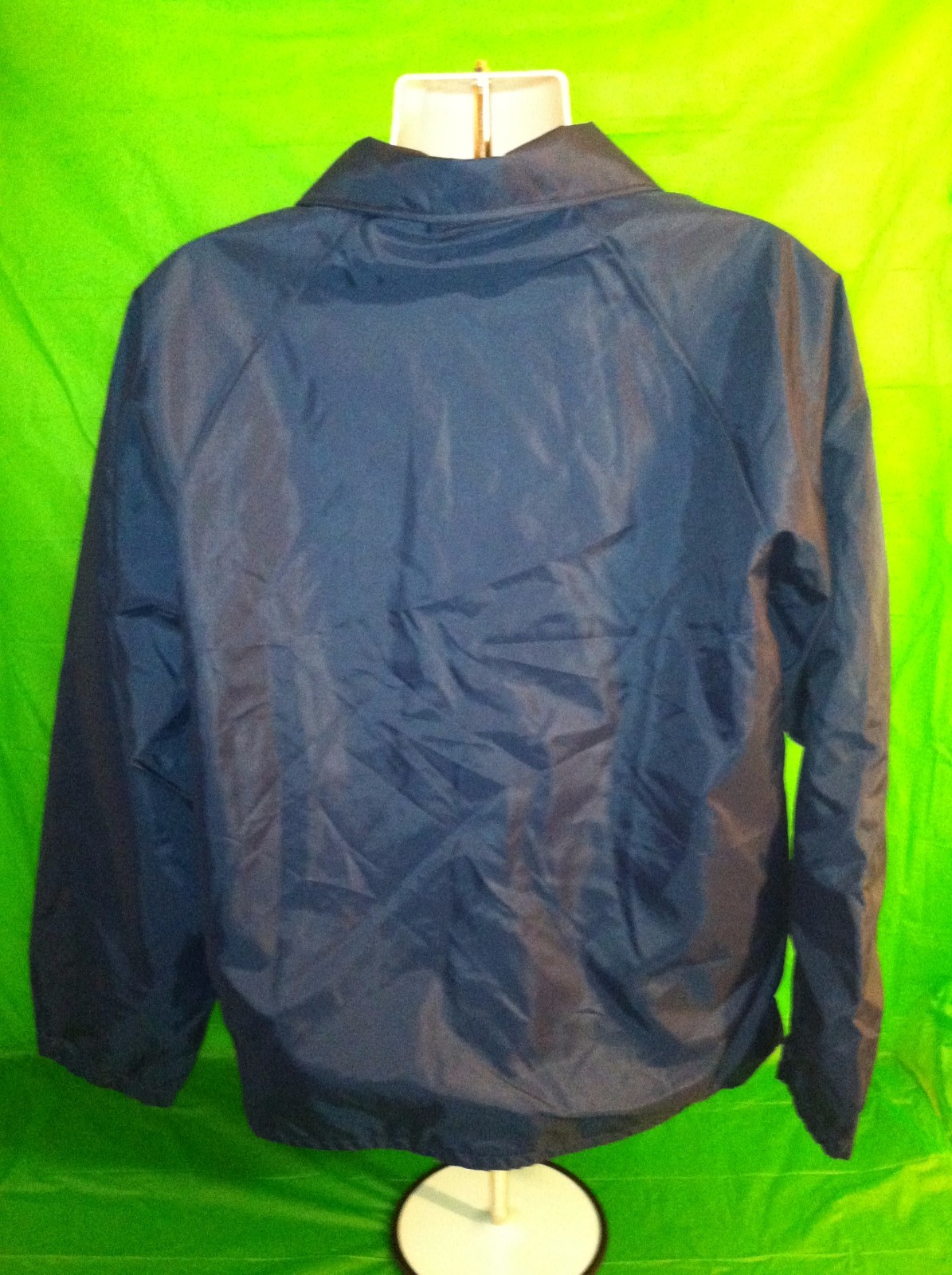 Minnesota Softball UMPIRE Jacket Large Navy Blue ButtonUp Lined ASA
