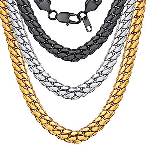 Collier Chaîne Gourmette ChainsHouse - Acier Inoxydable 6/8mm
