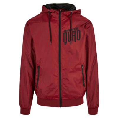 Herren Jungs Regenjacke Windjacke QUAD BLACK 4x4 offroad windbreaker wasserdicht