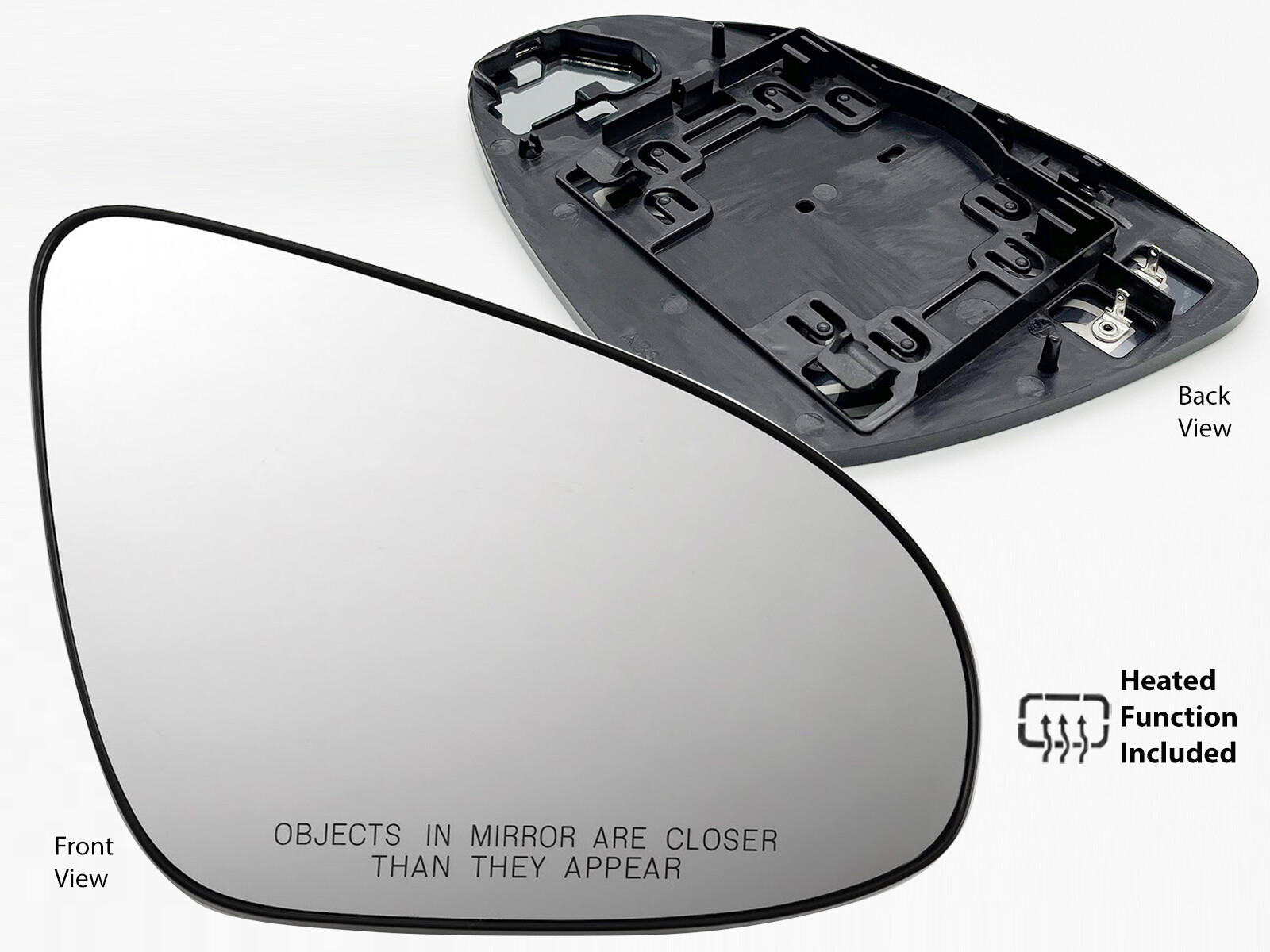 For 20132018 Avalon 201217 Camry Mirror Glass Heated Passenger Side