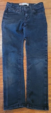 Levi 510 skinny black jeans size 8 Reg 24X22