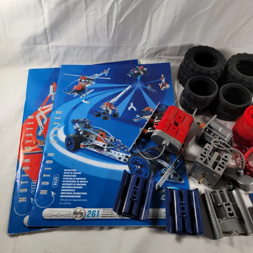 Meccano Erector Motion System 6520 piezas y piezas surtido aleatorio Foto 3 de 4