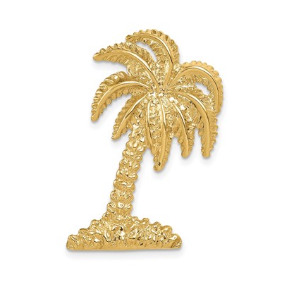 14 Karat Gelbgold Palme Dia