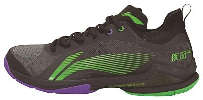 Li-Ning Unisex Badmintonschuh ''Blast Pro'' schwarz schmaler Schnitt Topmodel