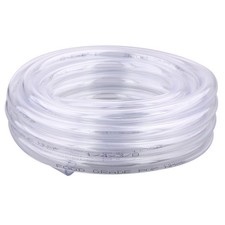 DERPIPE Clear Vinyl PVC Tubing 1/4" ID X 3/8" OD Plastic 3/8",