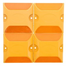 4 Pcs Reflective Driveway Markers Driveways Reflector Heavy Duty