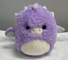 Squishmallow 5" Dina the Dragon Fuzzamallows