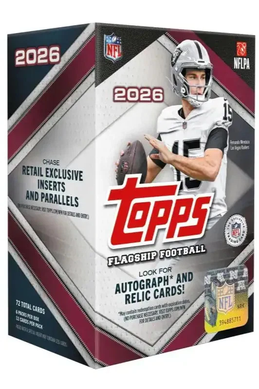 2026 TOPPS FOOTBALL BLASTER BREAK