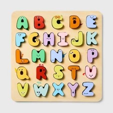 Wooden ABC Puzzle - 27pc: Educational Focus o...