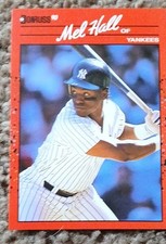 1990 Donruss - Mel Hall #598