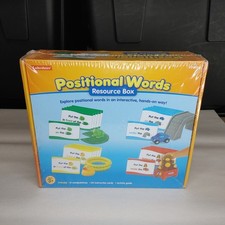 Lakeshore Positional Words Resource Box Ages 3 PP949 Sealed READ 