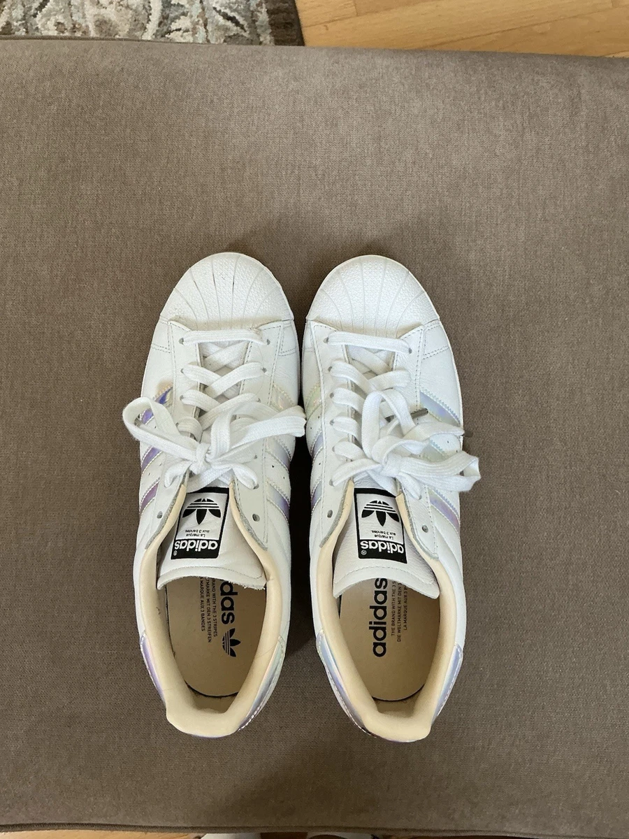 adidas Superstar White Iridescent W for sale | eBay