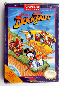 DuckTales (Nintendo NES, 1989) COMPLETO CIB autentico testato e pulito!